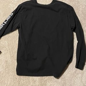 Black carhartt long sleeve t shirt